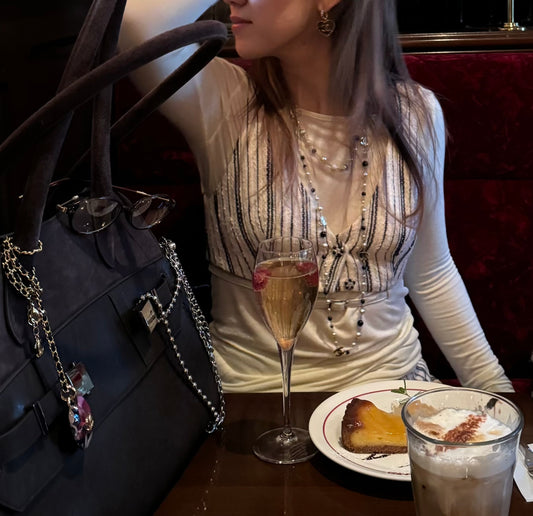 Rosetta Latte Art Knitted Vest