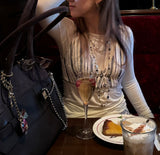 Rosetta Latte Art Knitted Vest